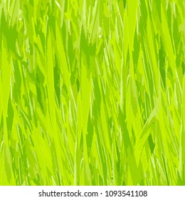 Neon green pattern with imitation of grass. Unusual UFO camouflage, summer urban camo, textile print, fresh background, bright backdrop or wallpaper, flora design.