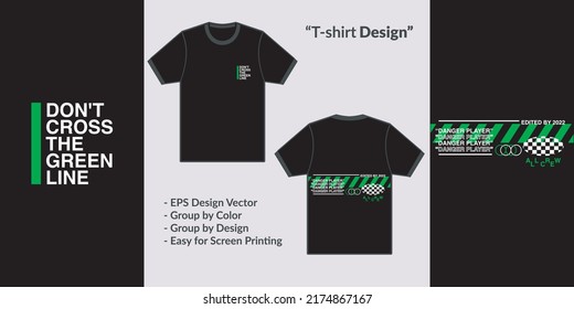 neon green streetwear futuristic theme design vector for tshirt hoodie and merchandise