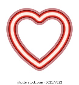 neon heart icon