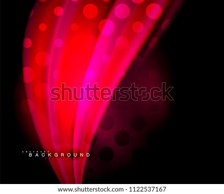 Image, Stock Photo Pearls bordeaux II Flower