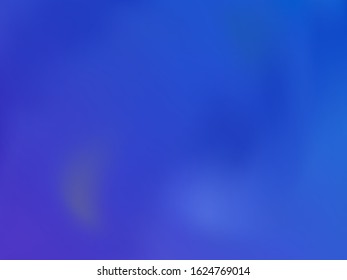 Neon holographic paper fluid gradient backdrop. Soft blue purple ultraviolet background. Liquid colors neon background. Lucid blurred splash holographic vector wrapping paper.