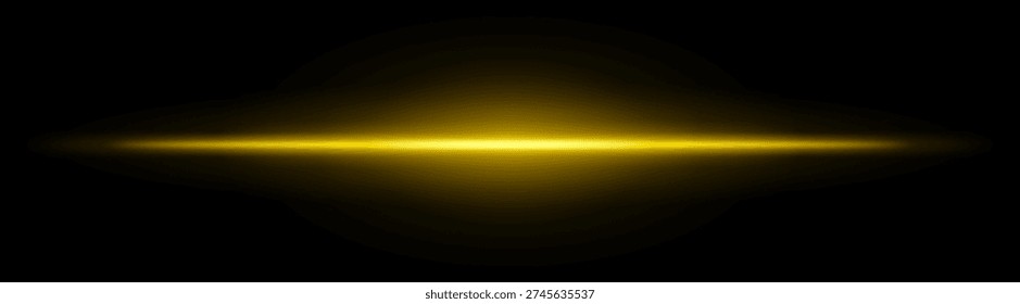 Neon laser beam. Bright horizontal light streak with intense glow blur, radiant core line across dark background, minimal sci fi style, luminous flare effect, abstract energy wave, soft bloom aura.