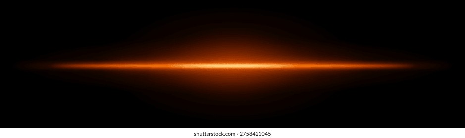 Neon laser beam. Bright horizontal light streak with intense glow blur, radiant core line across dark background, minimal sci fi style, luminous flare effect, abstract energy wave, soft bloom aura.