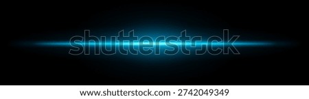 Neon laser beam. Bright horizontal light streak with intense glow blur, radiant core line across dark background, minimal sci fi style, luminous flare effect, abstract energy wave, soft bloom aura.