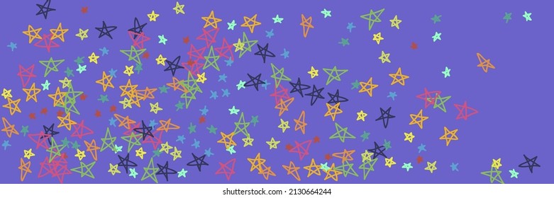 Neon Lavender Stars Violet Childish Yellow Pinky Illustration. Green Chaotic Turquoise Purple Kids Pastel Vibrant Handdrawn Stars. Yellow Pink Orange Vivid Bright Pinky Mint Naive Wallpaper.