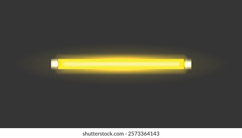 Neon Led Light Tube Glowing Lamp in Vibrant Colors, creating a striking ambiance