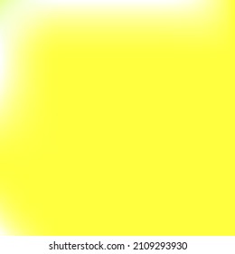 Neon Lemon Liquid Spotlight Gradient Backdrop. Light Smooth Watercolor Color Blurry Background. Fashion Vibrant Bright Vector Yellow Smooth Surface. White Trendy Vivid Multicolor Gradient Mesh.