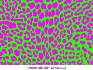 neon leopard background texture. seamless design. we love neon fashion