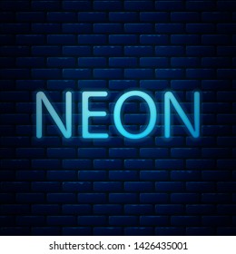 Neon Open Realistic Vector Letters On Stock Vector (Royalty Free) 667497661