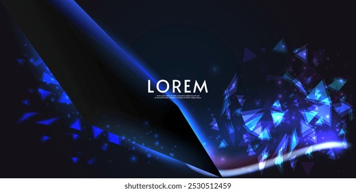 Neon light background. Vector illustration. Design for cover, banner, poster, wallpaper.