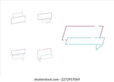 Neon Light Banner Design Vector