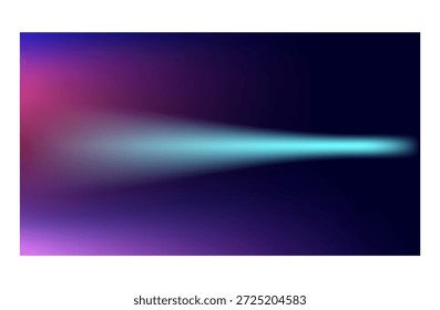 Neon heller Balken Hintergrund unscharf abstrakt leuchtend Cyan Lila dunkel futuristische Textur