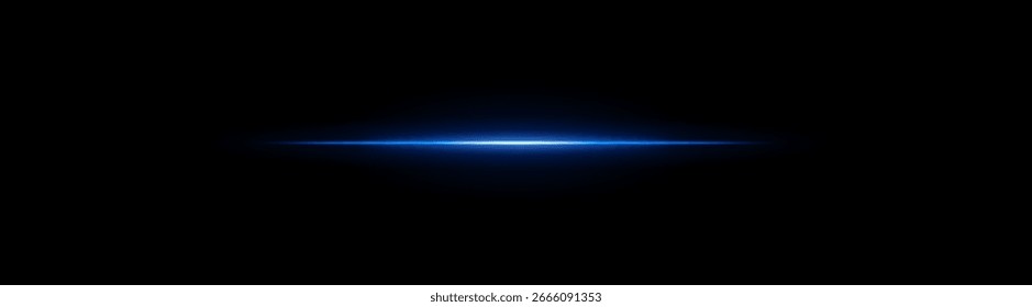 Neon light beam. Glowing horizontal rays in blue, pink, yellow, and green shades on dark and transparent backgrounds, suitable for UI, sci-fi, motion, speed, and energy visuals.