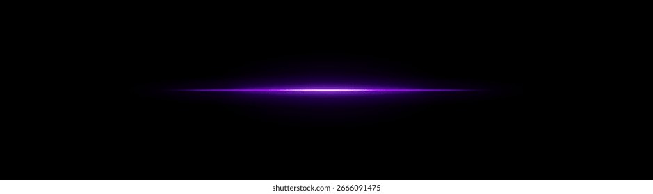 Neon light beam. Glowing horizontal rays in blue, pink, yellow, and green shades on dark and transparent backgrounds, suitable for UI, sci-fi, motion, speed, and energy visuals.