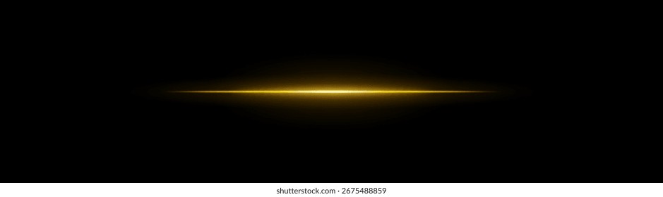 Haz de luz de neón. Rayos Horizontales brillantes en tonos azules, rosados, amarillos y verdes sobre fondos oscuros y transparentes, adecuados para UI, ciencia ficción, movimiento, velocidad y efectos visuales de energía.