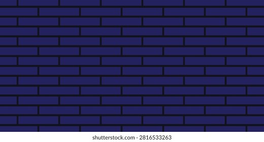 Neon light brick pattern wall background. Stone brickwall texture. Building stone tile material. Textured brickwork stonewall. Building brick wall neon pattern. Construction blocks. Vector