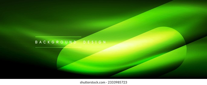 Neonlichtglühende Linienvektoren: lebhafte Farben, schlichte Linien. Fesselnder Designstil, inspiriert von Neonzeichen. Elektrische Energie für Websites, Werbung und mehr