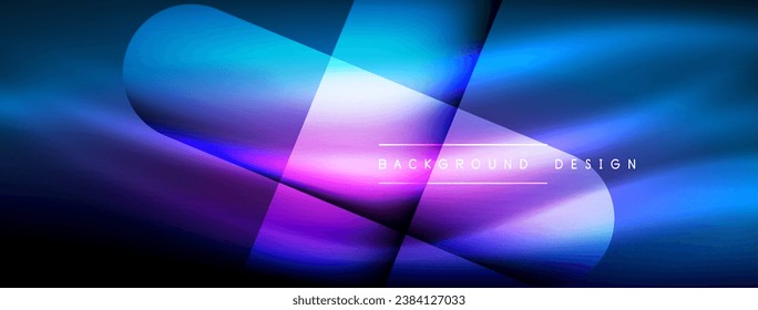 Vectores de la línea luminosa neón: colores vivos, líneas elegantes. Un diseño cautivador inspirado en los signos de neón. Energía eléctrica para sitios web, anuncios y más