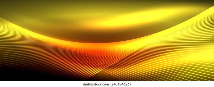 Neon light glowing line vectors: vibrant colors, sleek lines. Captivating design style inspired by neon signs. Electric energy for websites, ads, and more