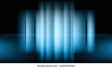 Neon Light, Glowing Lines, Blank | Lines Light on a Black Background | Neon Lights Background | Abstract Glowing Lights Background Vector. Tropical Neon Frames. Bright Glowing Cyber Flora Frame