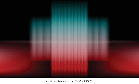 Vector de fondo de las luces intermitentes
