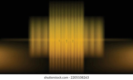 Neon Light, Glowing Lines, Blank | Lines Light on a Black Background | Neon Lights Background | Abstract Glowing Lights Background Vector. Tropical Neon Frames. Bright Glowing Cyber Flora Frame