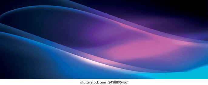 Neon light glowing waves and lines background set for wallpaper, business card, cover, poster, banner, brochure, header, website