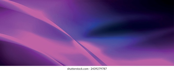Neon light glowing waves and lines background set for wallpaper, business card, cover, poster, banner, brochure, header, website