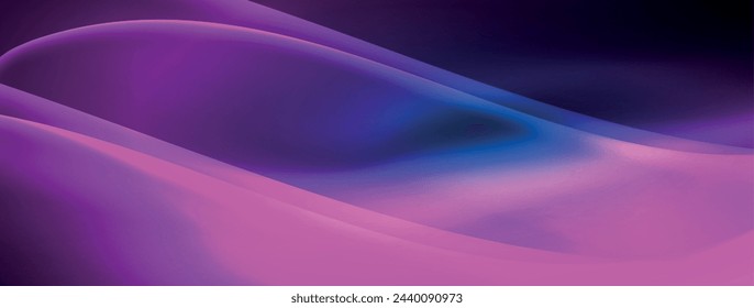 Neon light glowing waves and lines background set for wallpaper, business card, cover, poster, banner, brochure, header, website