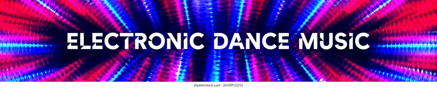 Neon Light Lines Flare Background With Red, Blue, Pink Glow On Dark Gradient. Futuristic Speed Motion Effect For Music, Party, Technology, Or Abstract Design Projects. Vector Illustration.