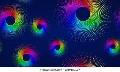 Neon Light Particles, Seamless Pattern Design. Seamless Holiday, Fabric, Cover, Ad, Fashion Pattern. neon effect