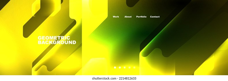 Neon light shiny high-speed technology abstract background. Movement pattern for banner, poster or app wallpaper