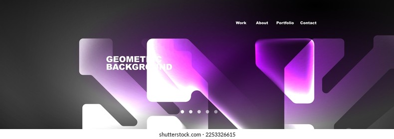 Neon hellglänzende High-Speed-Technologie abstrakter Hintergrund. Bewegungsmuster für Banner, Poster oder App-Bildschirmhintergründe