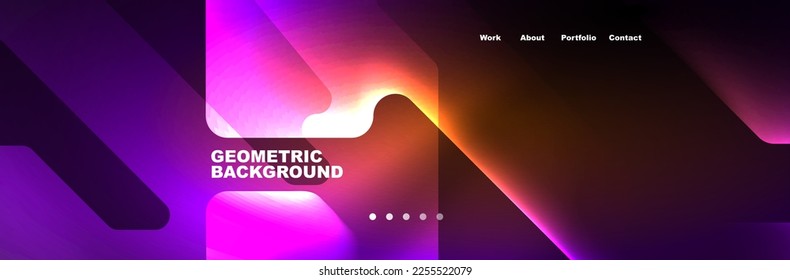Fondo abstracto de tecnología de alta velocidad brillante con luz de neón. Patrón de movimiento para carteles, afiches o fondos de pantalla de la aplicación