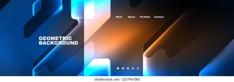 Neon light shiny high-speed technology abstract background. Movement pattern for banner, poster or app wallpaper