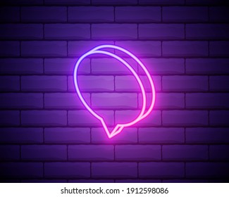 Banner de promoción de la burbuja de la expresión de luz neón, etiqueta de precio, descuento. Supercontrol de color de reloj.