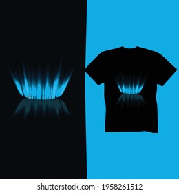 Neon Light T-shirt Design Design Neon