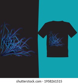 Neon Light T-shirt Design Design Neon
