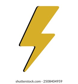 Neon bliksemflitspictogram. Bliksemflits pictogrammen. Neon donderboutsignaal, elektrische ontlading