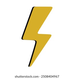 Neon bliksemflitspictogram. Bliksemflits pictogrammen. Neon donderboutsignaal, elektrische ontlading