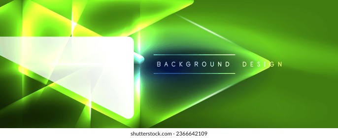 Neon lights hacking geometric background, virtual reality or artificial intelligence concept, cyberpunk geometric template for wallpaper, banner, presentation, background