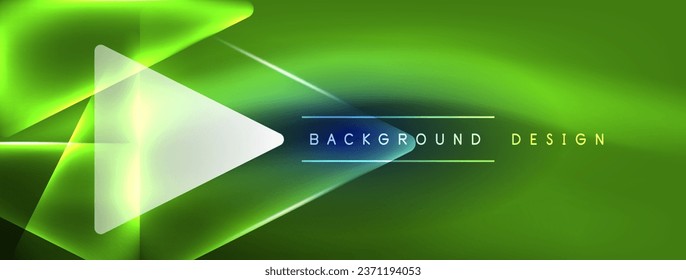 Neon lights hacking geometric background, virtual reality or artificial intelligence concept, cyberpunk geometric template for wallpaper, banner, presentation, background