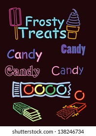 Neon Lights Snack bar 5