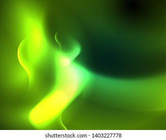 Neon lights vector abstract background, modern design template