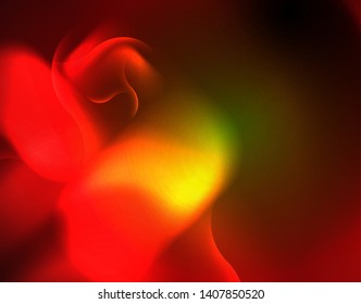 Neon lights vector abstract background, modern design template