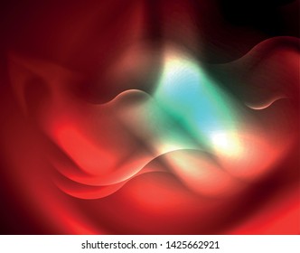 Neonleuchten, abstrakter Hintergrund, moderne Design-Vorlage