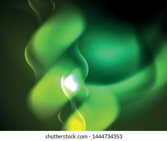 Neon lights vector abstract background, modern design template