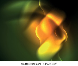 Neon lights vector abstract background, modern design template