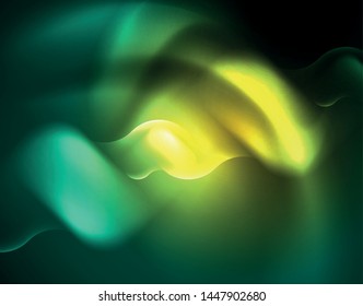 Neon lights vector abstract background, modern design template