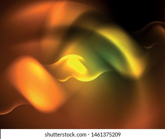 Neon lights vector abstract background, modern design template